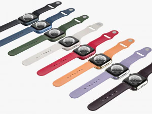 apple watch series 7 all colors 3D Model