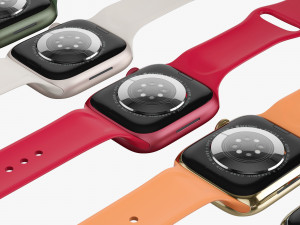apple watch series 7 all colors 3D Модель