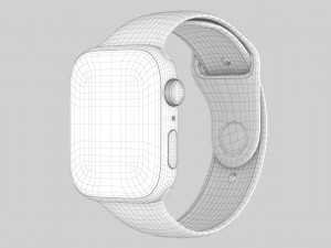 apple watch series 7 all colors 3D Модель