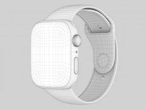 apple watch series 7 all colors 3D Model