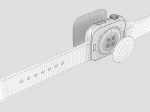 apple watch series 7 all colors 3D Model