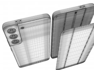 samsung galaxy s22 and s22 plus and s22 ultra v1 3D Модель