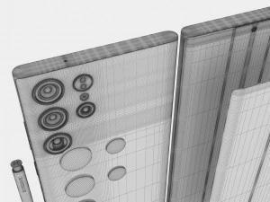 samsung galaxy s22 and s22 plus and s22 ultra v1 3D Model