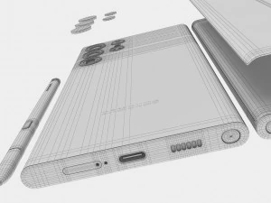 samsung galaxy s22 and s22 plus and s22 ultra v1 3D Model