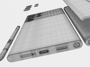 samsung galaxy s22 and s22 plus and s22 ultra v1 3D Модель