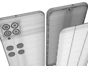 Samsung Galaxy M33 Modello 3D
