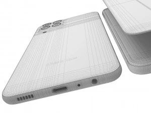Samsung Galaxy M33 3D Model