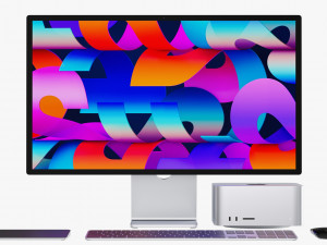 Apple Studio Display and Mac studio full set 3Dモデル