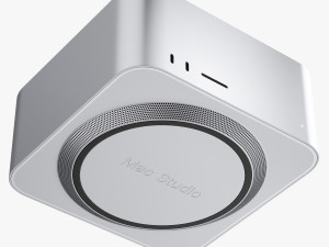 Apple Studio Display and Mac studio full set 3Dモデル