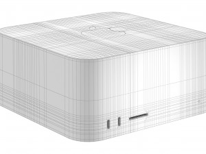 Apple Studio Display and Mac studio full set 3Dモデル