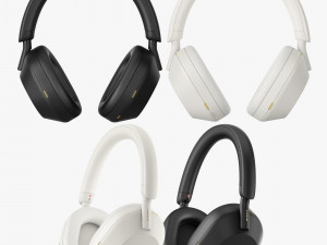Sony WH-1000XM5 Headphones 3D 模型