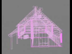 model medieval house 3D Model