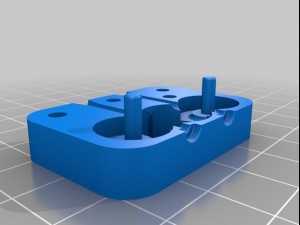 filament drive block for extruder mk7 plus3 3D Принт Модель