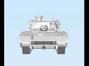 tank t-14 armata 3D Print Model