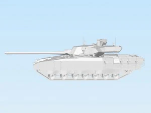 tank t-14 armata 3D Print Model