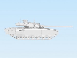 tank t-14 armata 3D 打印模型