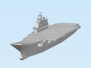 aircraft carrying cruiser admiral kuznetsov lowpoly 3D Print Model