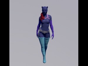 catwoman dc comics Model 3D