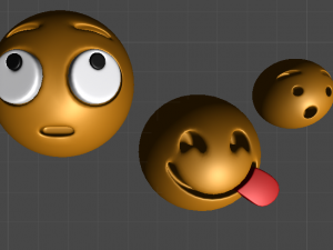 emoji Modelo 3D