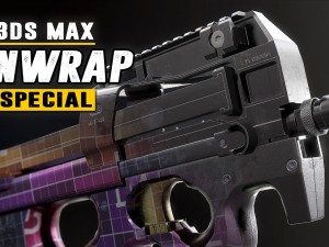Unwrap special - full guide to efficient and fast uv mapping - 3ds max 2017 3D Tutorials