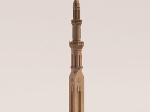 mosque minaret 3D Модель