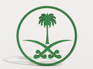 ksa logo 3D मॉडल