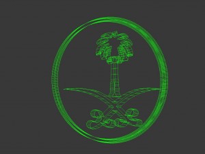 ksa logo 3D Модель