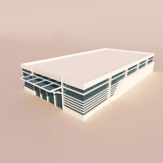 shop low poly 3D Model .c4d .max .obj .3ds .fbx .stl .blend 