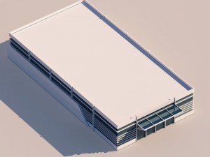 shop low poly Modelo 3D