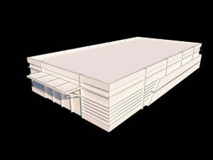 shop low poly Modelo 3D