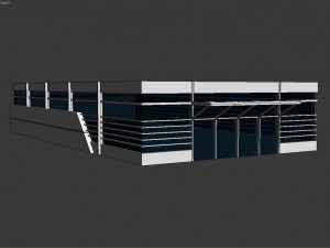 shop low poly Modelo 3D