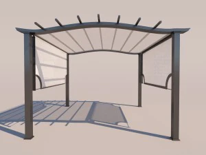 outdoor kiosk 3D Model