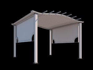 outdoor kiosk Model 3D