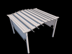 outdoor kiosk Model 3D