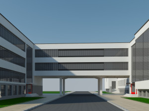 bauhaus dessau Model 3D