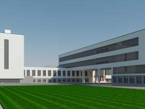 bauhaus dessau Model 3D