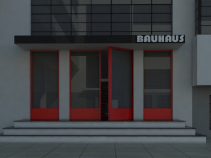 bauhaus dessau Model 3D