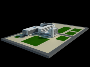 bauhaus dessau Model 3D