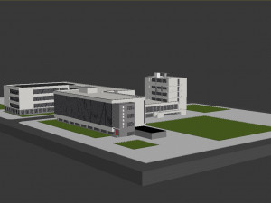 bauhaus dessau Model 3D