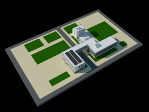 bauhaus dessau Model 3D