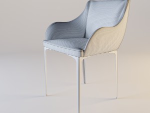 miji poltroncina marilyn p c chair Modèle 3D