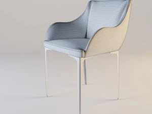 miji poltroncina marilyn p c chair 3D Model