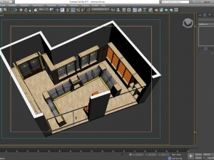 pharmacy interior design Modèle 3D