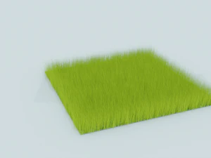 sehr realistisches Gras 3D Modell