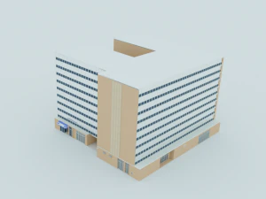 Geb&auml;ude 3D Modell