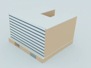 Geb&auml;ude 3D Modell