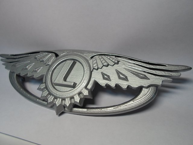 car emblem of lada largus 3D printmodel .c4d .max .obj .3ds .fbx .stl .blend