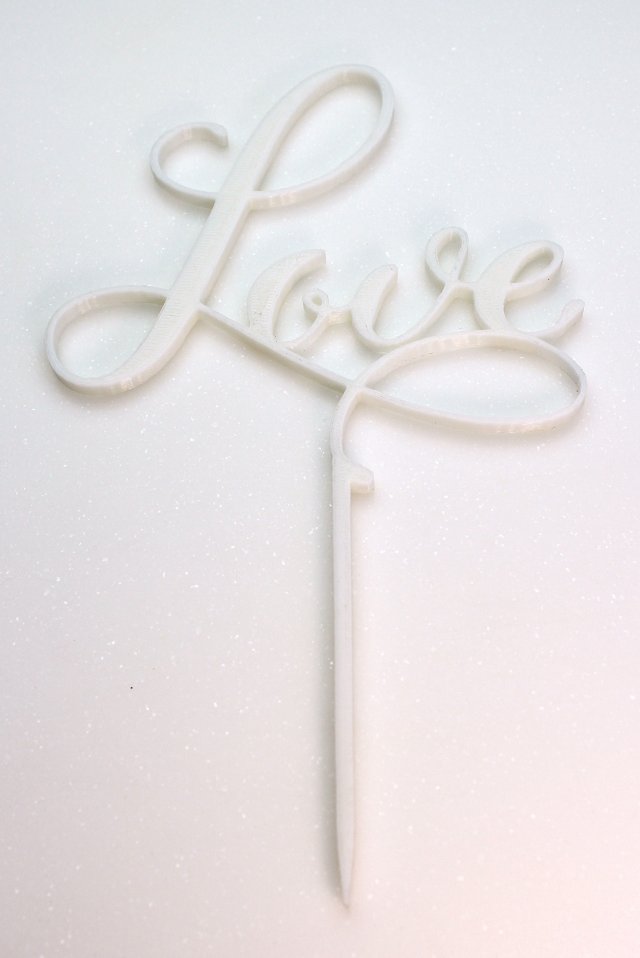 wedding cake decoration - love Modelo de impresión 3D .c4d .max .obj .3ds .fbx .stl .blend 