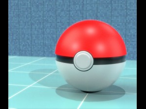 pokemon ball 3D 模型