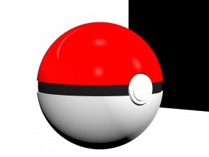 pokemon ball 3D 模型